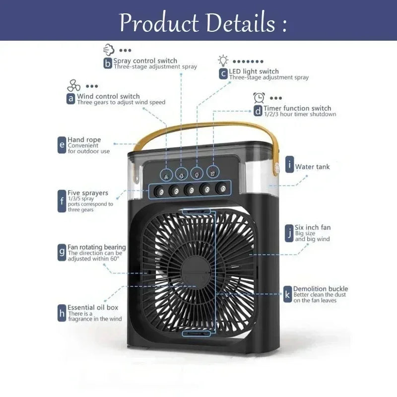 IceFlow™ Air Cooler 3 In 1