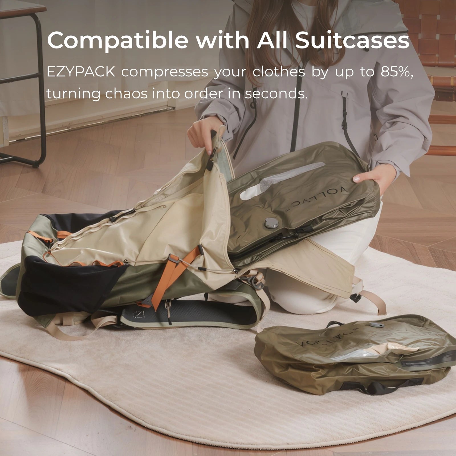 AirPack Vacuum Travel Bag